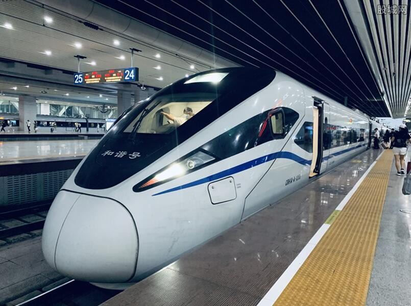 乘坐高铁经过扬州