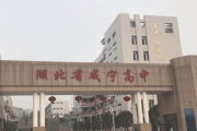 2020年咸宁市高中录取分数线公布（含鄂南高中）