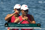 徐诗晓/孙梦雅创奥运纪录，强势晋级女子500米双人划艇半决赛