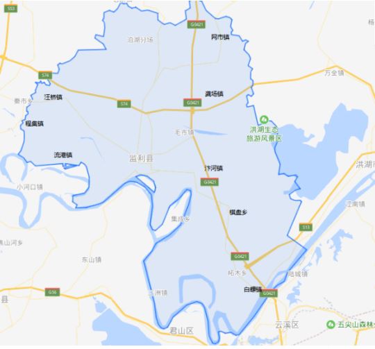 湖北省监利县属于哪个市2020