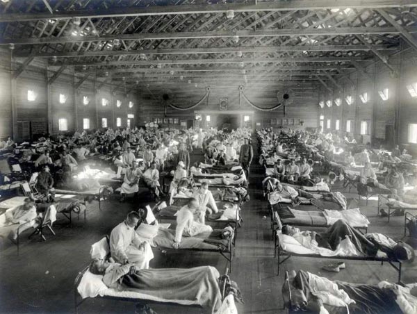 西班牙大流感中国死了多少人 西班牙大流感美国死了多少人