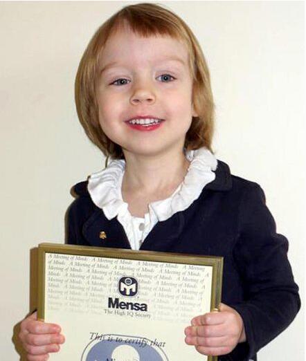 世界上最聪明的小女孩是谁?艾丽斯·阿莫斯智商高达162