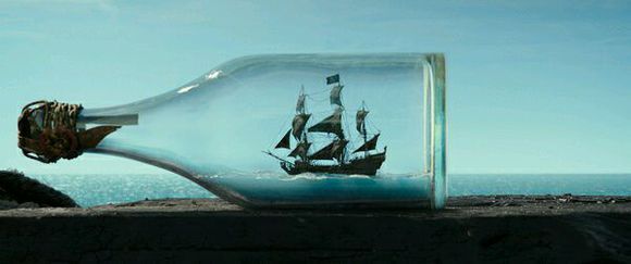加勒比海盗黑珍珠号为什么在瓶子里？