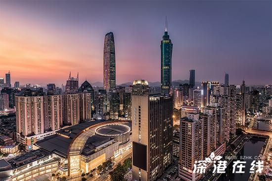 深圳看夜景好地方推荐 流光溢彩的深圳夜景大片来了