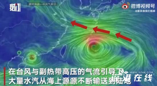 河南为何成为全国强降雨中心 降雨或与台风烟花有关？