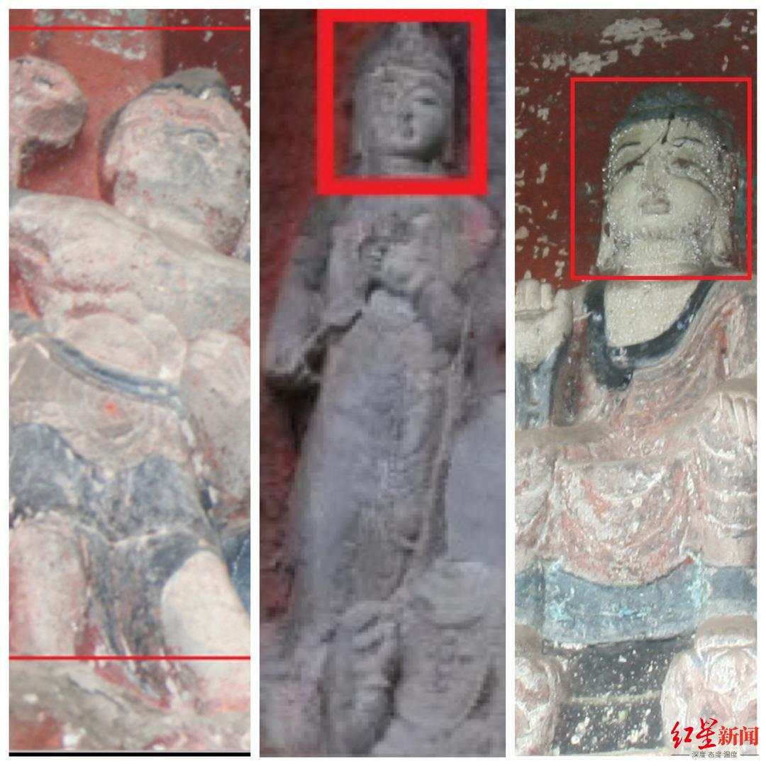 广元数尊唐代摩崖石刻佛像被盗，警方悬赏征集线索