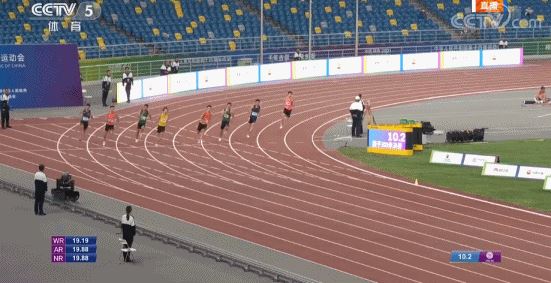 汤星强20秒39夺得全运会200米冠军 谢震业摘银