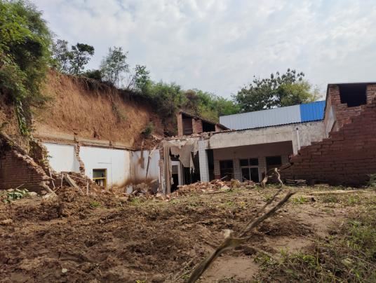 洛阳强降雨致5人死亡 多数村民房屋倒塌