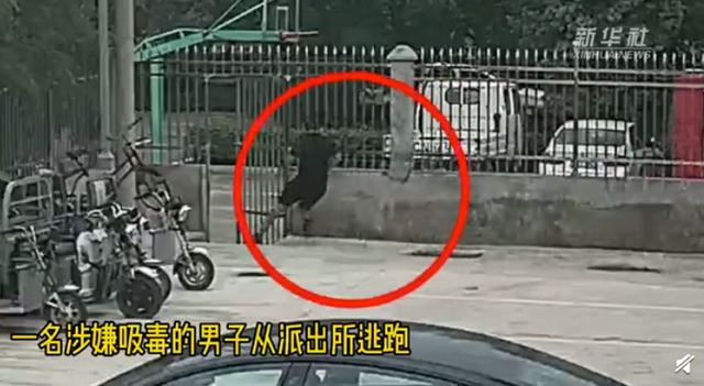 点赞！安徽一小伙弃车，与民警共追违法嫌疑人