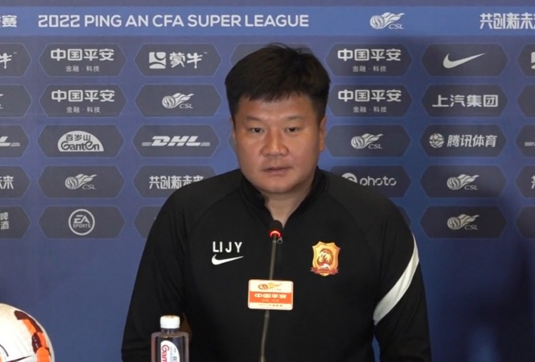 李金羽：我们要全力以赴打好比赛，助力中国职业足球联赛