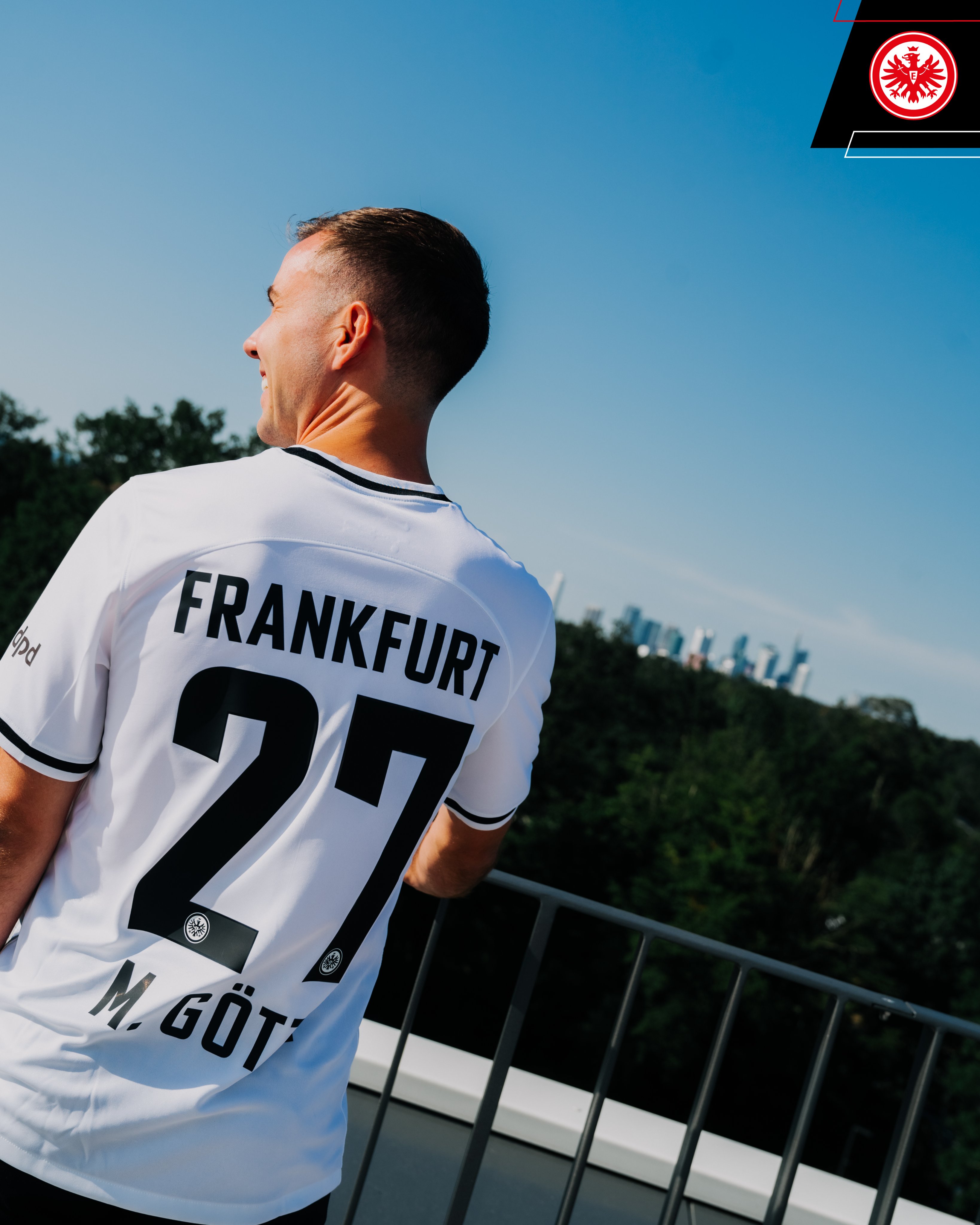 格策将身穿法兰克福27号球衣，延续在埃因霍温的号码