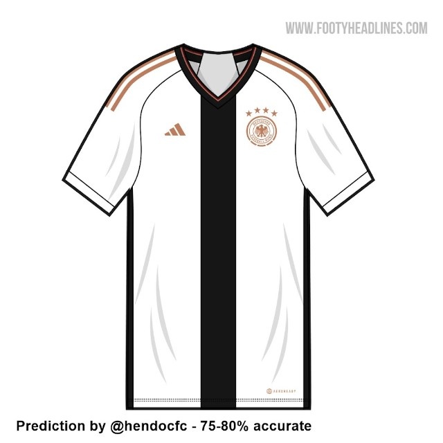 德国队世界杯球衣和外套谍照：传统白色为主，搭配黑色和金属色