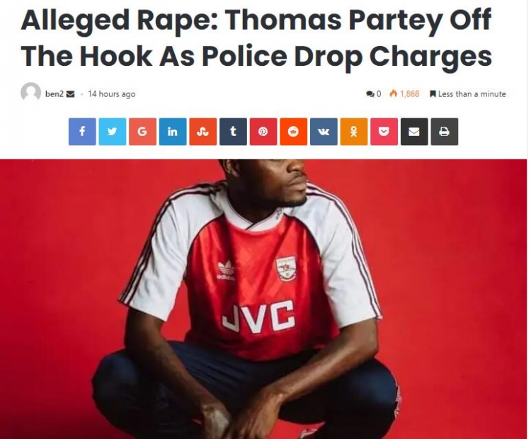 😲托马斯被指控强奸是女友设的局？传谣者帐号已被封禁