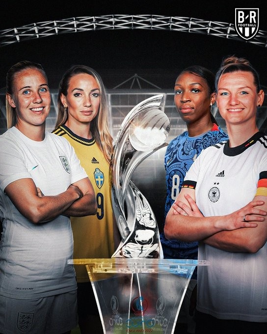 女足欧洲杯四强出炉：英格兰vs瑞典，德国vs法国